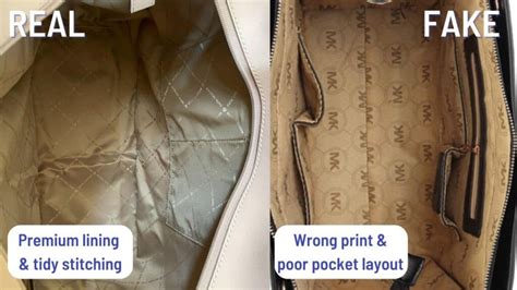 fake vs real michael kors purse|Michael Kors bag authenticity.